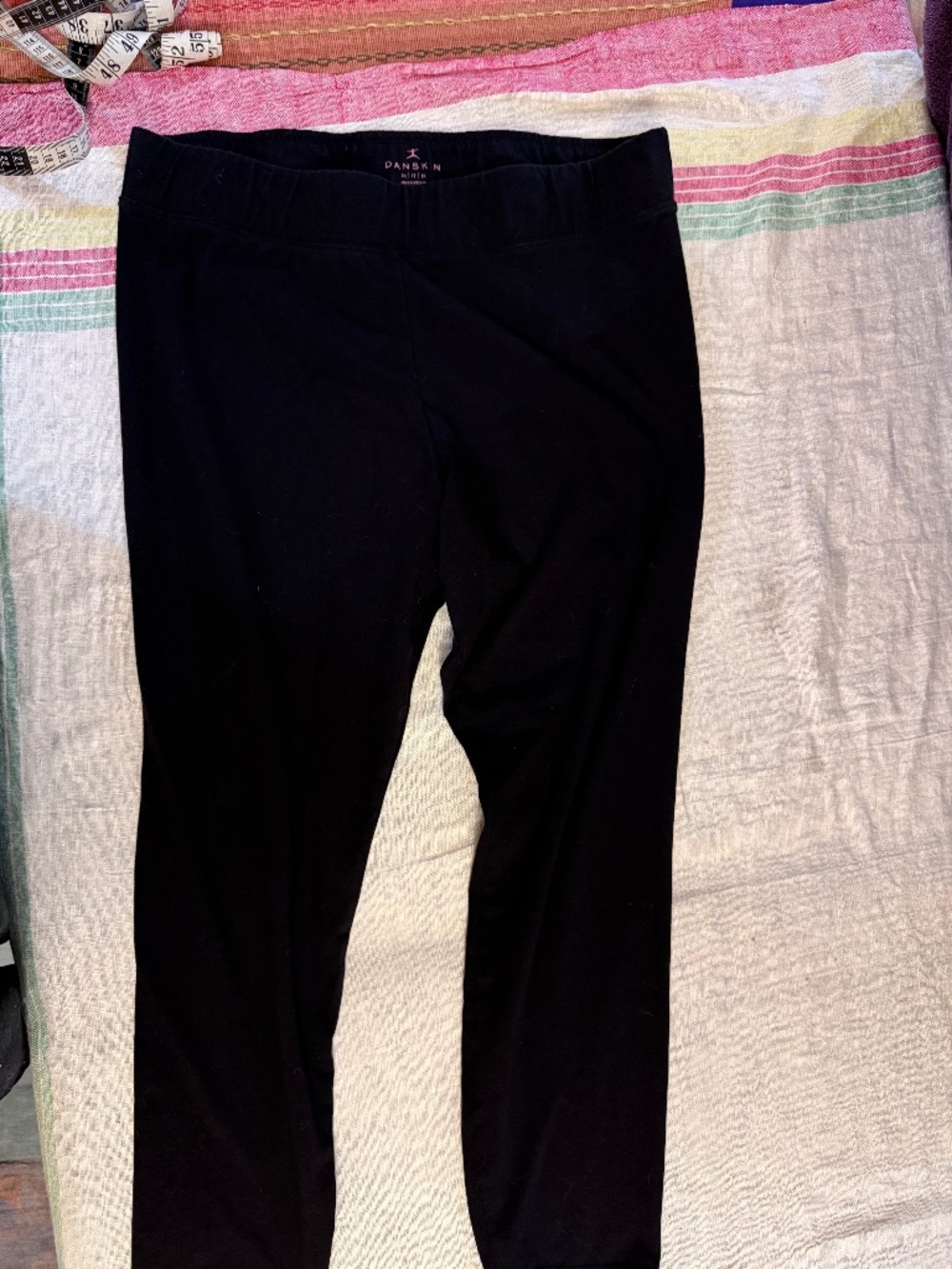 3-Pack Black Leggings Bundle Lot 1XL Danskin Slim & Jockey Bootcut